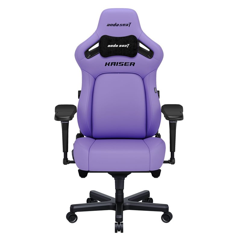 Gaming Chair AD12YDDC-XLL-20-V-PV/C AndaSeat Kaiser 4 XL PURPLE 5D Armrest 65mm wheels PVC Leather