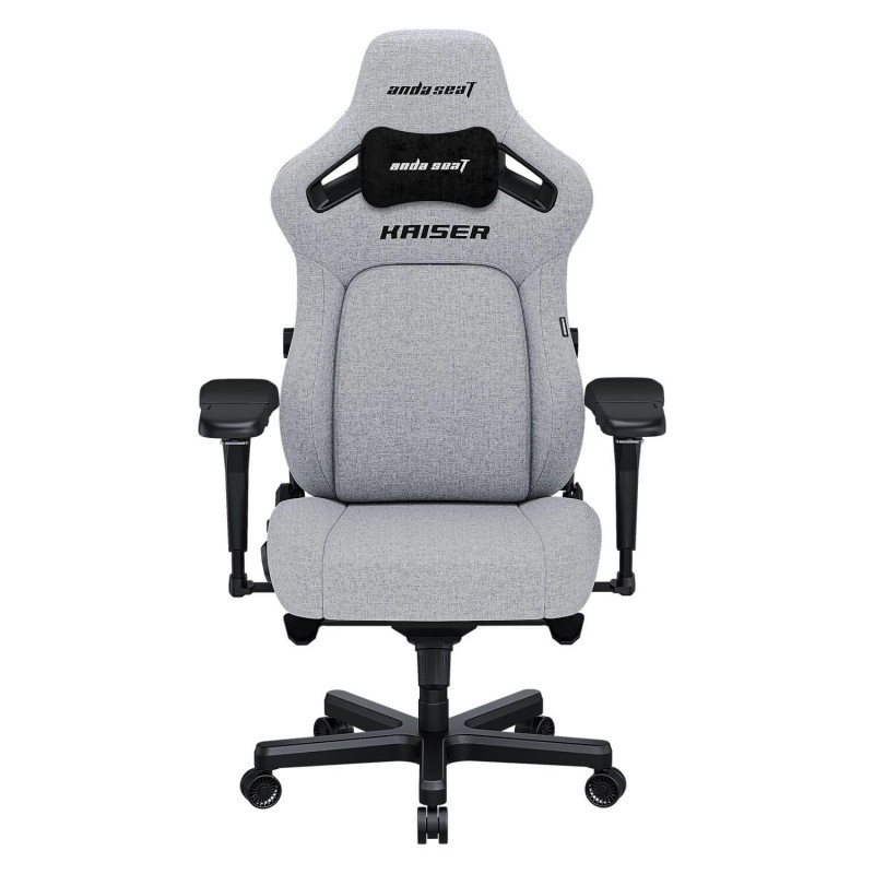 Gaming Chair AD12YDDC-XLL-20-G-CF AndaSeat Kaiser 4 XL GRAY 5D Armrest 65mm wheels PVC Fabric