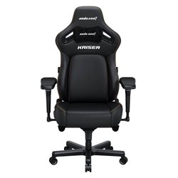 Gaming Chair AD12YDDC-XLL-20-B-PV/C AndaSeat Kaiser 4 XL BLACK 5D Armrest 65mm wheels PVC Leather