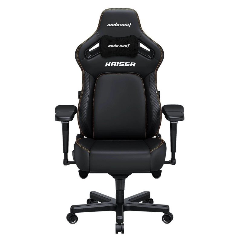Gaming Chair AD12YDDC-XLL-20-B-PV/C AndaSeat Kaiser 4 XL BLACK 5D Armrest 65mm wheels PVC Leather