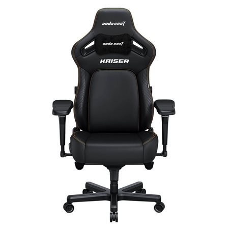 Gaming Chair AD12YDDC-XLL-20-B-PV/C AndaSeat Kaiser 4 XL BLACK 5D Armrest 65mm wheels PVC Leather Gaming Chair AD12YDDC-XLL-20-B-PV/C AndaSeat Kaiser 4 XL BLACK 5D Armrest 65mm wheels PVC Leather