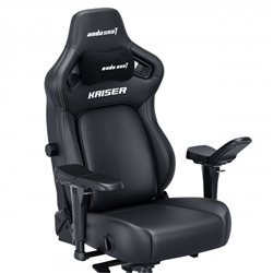 Gaming Chair AD12YDDC-XLL-20-B-PV/C AndaSeat Kaiser 4 XL BLACK 5D Armrest 65mm wheels PVC Leather