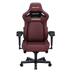 Gaming Chair AD12YDDC-XLL-20-A-PV/C AndaSeat Kaiser 4 XL MAROON 5D Armrest 65mm wheels PVC Leather