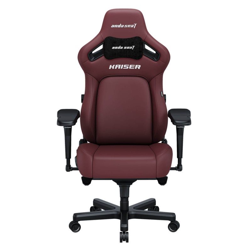 Gaming Chair AD12YDDC-XLL-20-A-PV/C AndaSeat Kaiser 4 XL MAROON 5D Armrest 65mm wheels PVC Leather