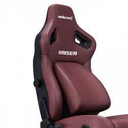 Gaming Chair AD12YDDC-XLL-20-A-PV/C AndaSeat Kaiser 4 XL MAROON 5D Armrest 65mm wheels PVC Leather