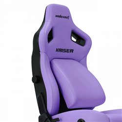 Gaming Chair AD12YDDC-L-20-V-PV/C AndaSeat Kaiser 4 L PURPLE 5D Armrest 65mm wheels PVC Leather