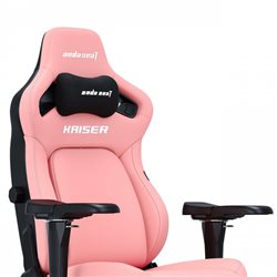 Gaming Chair AD12YDDC-L-20-P-PV/C AndaSeat Kaiser 4 L PINK 5D Armrest 65mm wheels PVC Leather