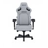 Gaming Chair AD12YDDC-L-20-G-CF AndaSeat Kaiser 4 L GRAY 5D Armrest 65mm wheels PVC Fabric