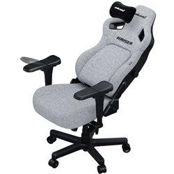 Gaming Chair AD12YDDC-L-20-G-CF AndaSeat Kaiser 4 L GRAY 5D Armrest 65mm wheels PVC Fabric