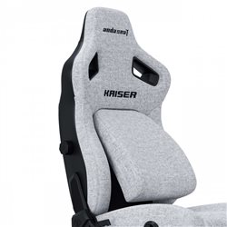 Gaming Chair AD12YDDC-L-20-G-CF AndaSeat Kaiser 4 L GRAY 5D Armrest 65mm wheels PVC Fabric