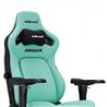 Gaming Chair AD12YDDC-L-20-E-PV/C AndaSeat Kaiser 4 L BLUE 5D Armrest 65mm wheels PVC Leather