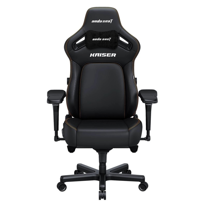 Gaming Chair AD12YDDC-L-20-B-PV/C AndaSeat Kaiser 4 L BLACK 5D Armrest 65mm wheels PVC Leather