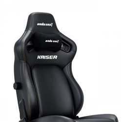 Gaming Chair AD12YDDC-L-20-B-PV/C AndaSeat Kaiser 4 L BLACK 5D Armrest 65mm wheels PVC Leather