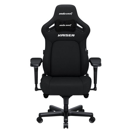 Gaming Chair AD12YDDC-L-20-B-CF AndaSeat Kaiser 4 L BLACK 5D Armrest 65mm wheels PVC Fabric Gaming Chair AD12YDDC-L-20-B-CF AndaSeat Kaiser 4 L BLACK 5D Armrest 65mm wheels PVC Fabric