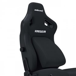 Gaming Chair AD12YDDC-L-20-B-CF AndaSeat Kaiser 4 L BLACK 5D Armrest 65mm wheels PVC Fabric
