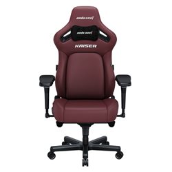 Gaming Chair AD12YDDC-L-20-A-PV/C AndaSeat Kaiser 4 L MAROON 5D Armrest 65mm wheels PVC Leather