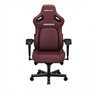 Gaming Chair AD12YDDC-L-20-A-PV/C AndaSeat Kaiser 4 L MAROON 5D Armrest 65mm wheels PVC Leather