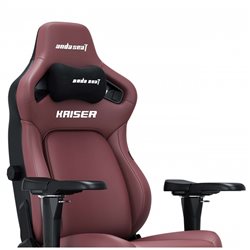 Gaming Chair AD12YDDC-L-20-A-PV/C AndaSeat Kaiser 4 L MAROON 5D Armrest 65mm wheels PVC Leather
