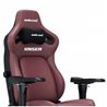 Gaming Chair AD12YDDC-L-20-A-PV/C AndaSeat Kaiser 4 L MAROON 5D Armrest 65mm wheels PVC Leather