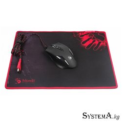 A4TECH BLOODY Q5081S BLOODY NEON X'GLIDE GAMING MOUSE Q50  + PAD USB BLACK