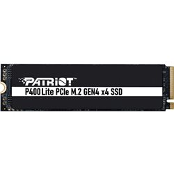 Твердотельный накопитель SSD 1TB Patriot P400 Lite P400LP1KGM28H M.2 2280 PCIe 4.0 x4 NVMe 1.4, Read/Write up to 3500/2700MB/s, 