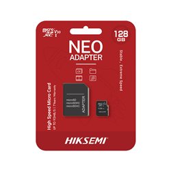 Micro Secure Digital Card (Trans Flash) 128GB HC10 HIKSEMI (HIKVISION) HS-TF-C1 128G