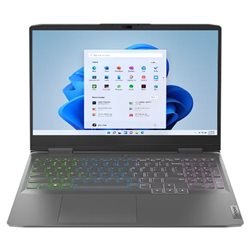 Lenovo LOQ 15 i5-12450HX 2.4-4.4GHz,24GB,SSD 512GB,RTX4050 8GB,15.6"IPS FHD 144hz,RUS, GRAY