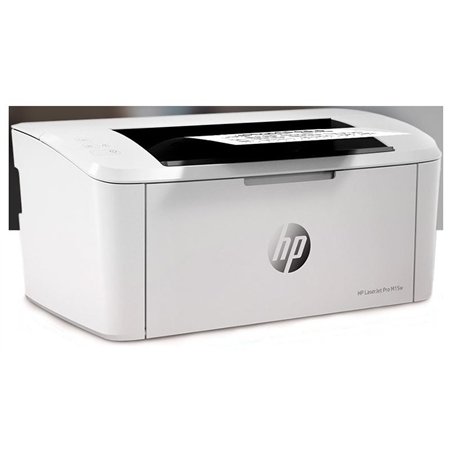 HP LaserJet Pro M15w Printer with Wi-Fi, A4, 19ppm, 600 x 600 dpi, Wi-Fi, USB 2.0, 44A CF244A cartridge, White + USB (кабель)