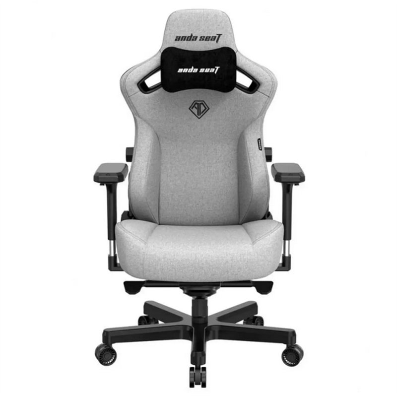 Gaming Chair AD12YDC-XL-01-G-PV/F-G02 AndaSeat Kaiser 3 PRO XL GRAY 5D Armrest 65mm wheels Fabric