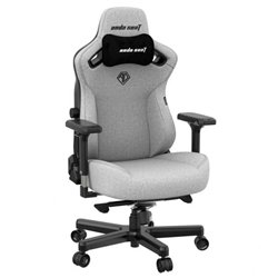 Gaming Chair AD12YDC-XL-01-G-PV/F-G02 AndaSeat Kaiser 3 PRO XL GRAY 5D Armrest 65mm wheels Fabric