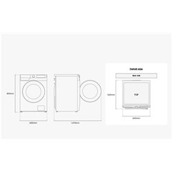 Стиральная машина Samsung WW90DG6G94LBLD