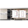 Стиральная машина с сушкой LG Wash Tower W4W8LVPKZHM