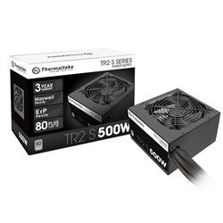 Блок питания 500W Thermaltake TR2 S ATX, 80 PLUS®, APFC,20+4 pin,4+4pin,5xSata,4xMolex,1xFDD,2xPCI-E 6+2 pin, вентилятор 12 см, 