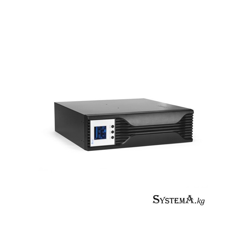 UPS SVC RTL-5KL-LCD, 5000VA (3000W), Стоечный 19'' 3U, RTL-серия, USB-SMART, Диапазон работы AVR: 145-275В, Бат.: 4 шт.(не поста