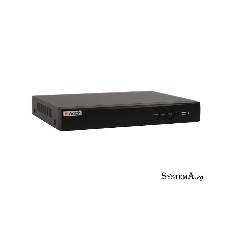 NVR HiWatch DS-N308(B) (1GLAN/80|80Mbit/8MP/1SATA/2USB/4K/8-IP/1audio)
