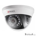 HD-TVI камера купольная уличная HiWatch DS-T591 (5MP/2.8mm/2592х1944/0.01lux/SmartIR 20m/4in1 video output)
